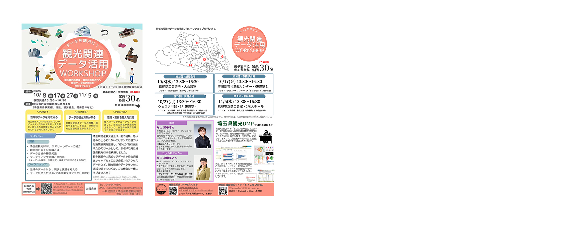 観光関連データ活用チラシ