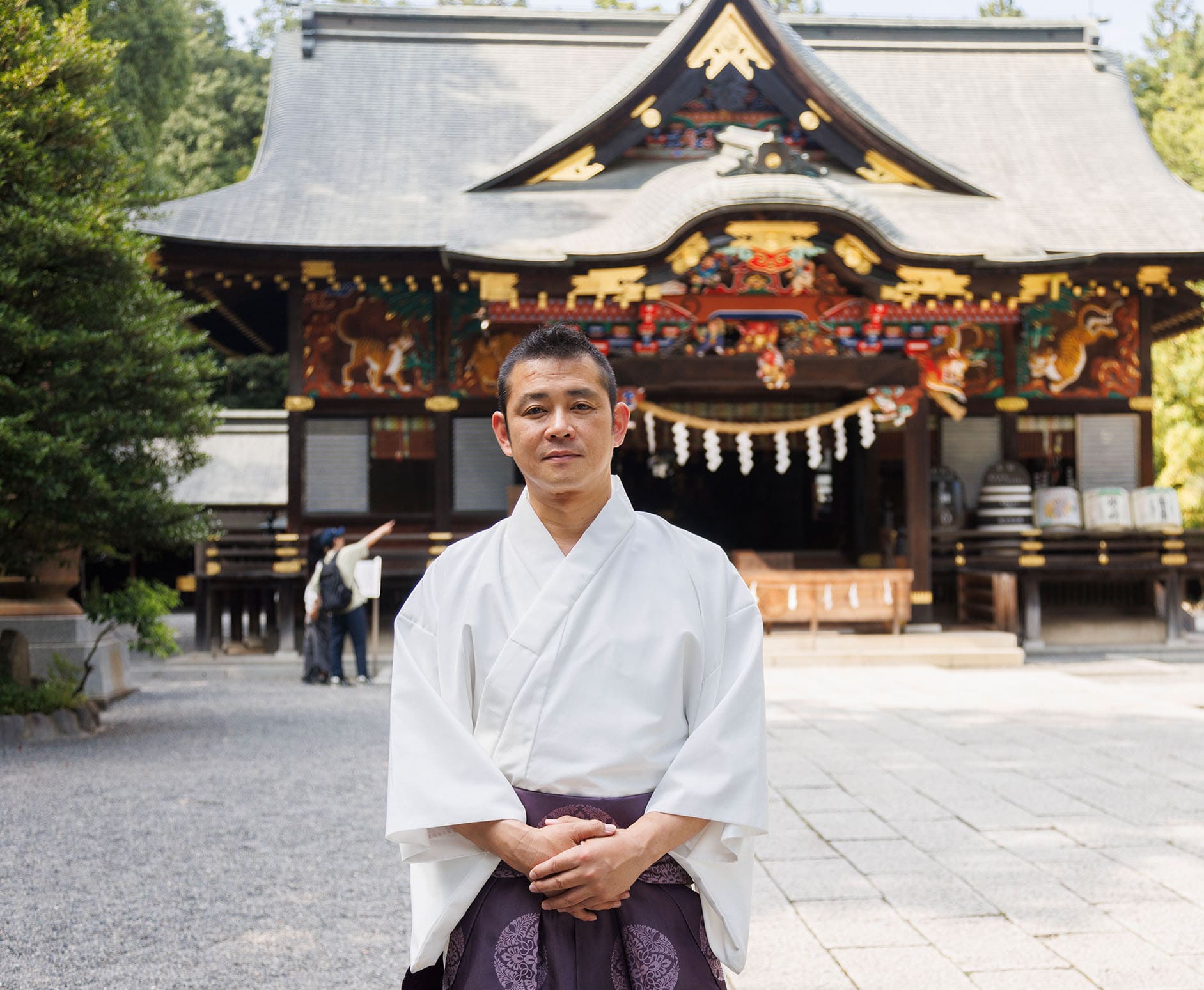 秩父神社 宮司 薗田建さん