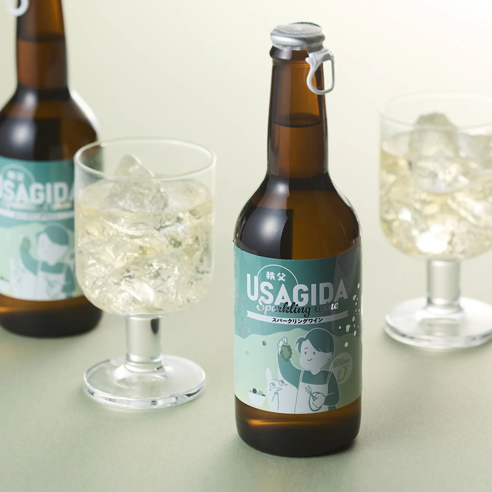 秩父兎田スパークリングワイン白