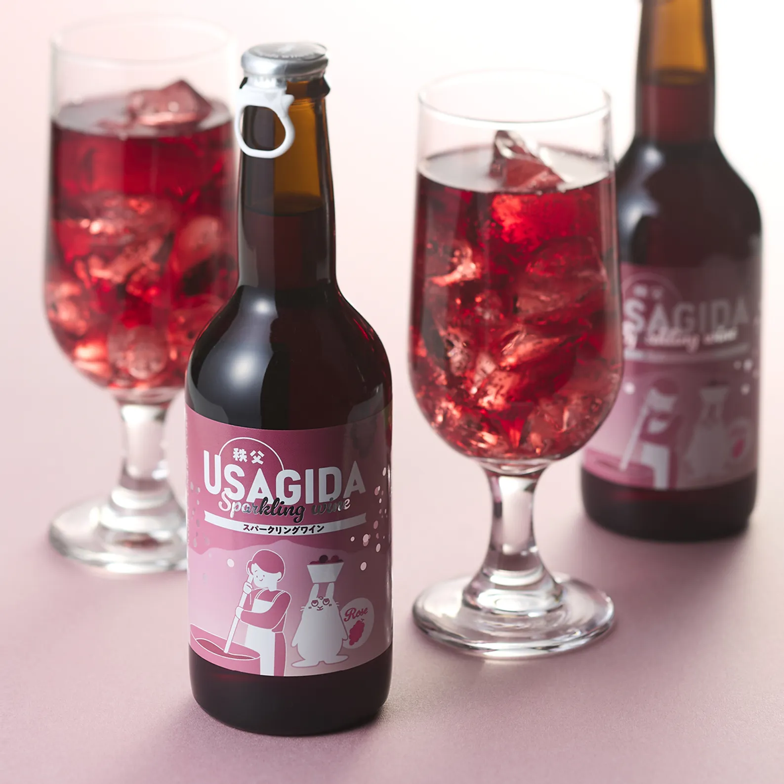 秩父兎田スパークリングワインロゼ