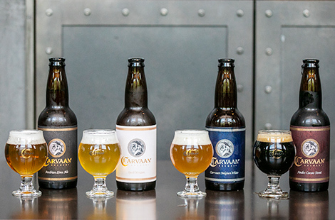 CARVAAN BREWERY&RESTAURANT（写真／ビール4種）