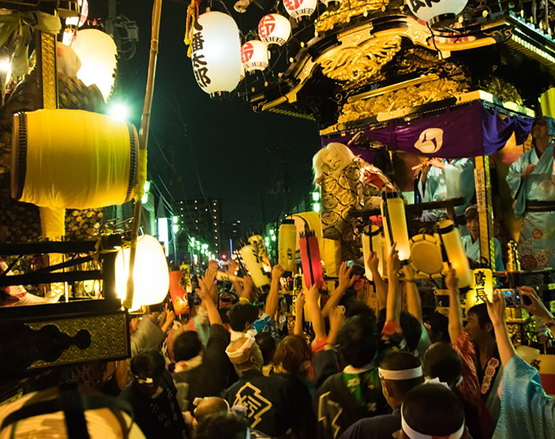 川越まつりの画像