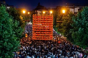 久喜提燈祭り「天王様」