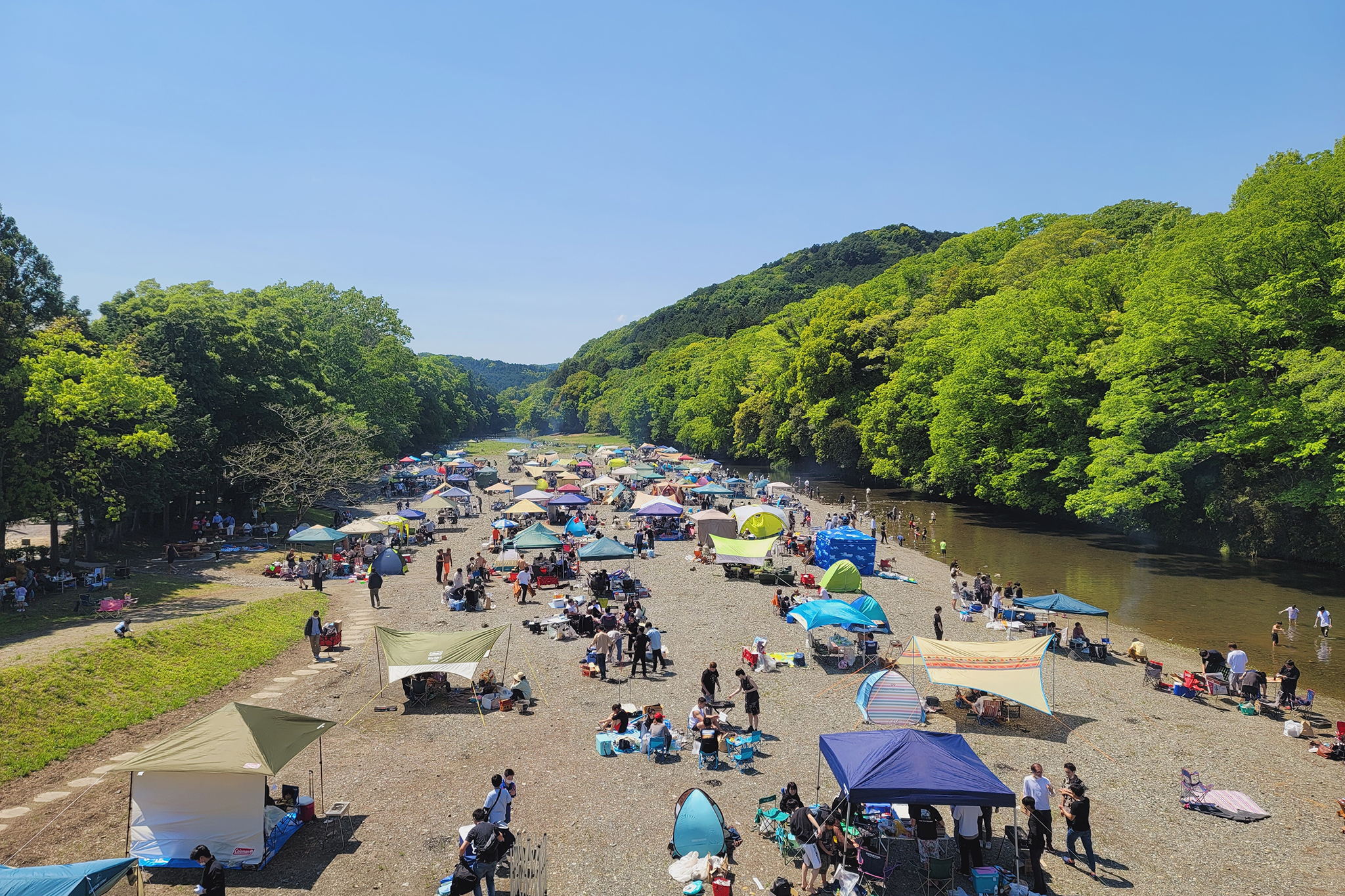 嵐山町_嵐山渓谷バーベキュー場