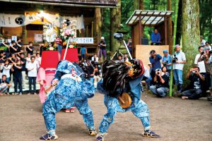 【飯能市】下名栗諏訪神社の獅子舞
